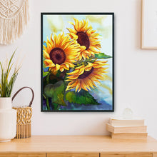 Load image into Gallery viewer, Sunflower 11CT Stamped Cross Stitch Kit 36x46cm(canvas)
