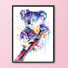 Load image into Gallery viewer, Colorful Sloth 11CT Stamped Cross Stitch Kit 36x46cm(canvas)
