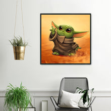 Load image into Gallery viewer, Yoda 11CT Stamped Cross Stitch Kit 36x36cm(canvas)
