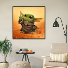 Load image into Gallery viewer, Yoda 11CT Stamped Cross Stitch Kit 36x36cm(canvas)
