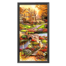 Load image into Gallery viewer, Landscape 11CT Stamped Cross Stitch Kit 40x85cm(canvas)
