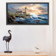 Load image into Gallery viewer, Landscape 11CT Stamped Cross Stitch Kit 40x85cm(canvas)
