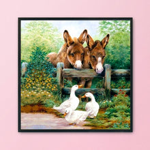 Load image into Gallery viewer, Goose 11CT Stamped Cross Stitch Kit 36x36cm(canvas)
