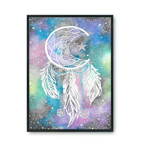 Dreamcatcher 11CT Stamped Cross Stitch Kit 36x46cm(canvas)