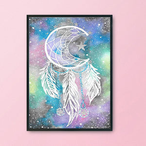 Dreamcatcher 11CT Stamped Cross Stitch Kit 36x46cm(canvas)