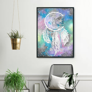 Dreamcatcher 11CT Stamped Cross Stitch Kit 36x46cm(canvas)