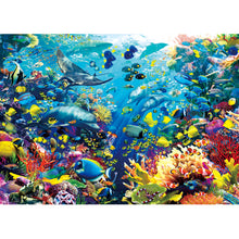 Load image into Gallery viewer, Underwater 11CT Stamped Cross Stitch Kit 100x73cm(canvas)
