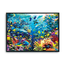 Load image into Gallery viewer, Underwater 11CT Stamped Cross Stitch Kit 100x73cm(canvas)
