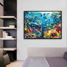 Load image into Gallery viewer, Underwater 11CT Stamped Cross Stitch Kit 100x73cm(canvas)
