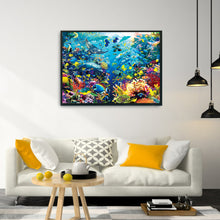 Load image into Gallery viewer, Underwater 11CT Stamped Cross Stitch Kit 100x73cm(canvas)
