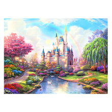 Load image into Gallery viewer, Castle 11CT Stamped Cross Stitch Kit 72x55cm(canvas)
