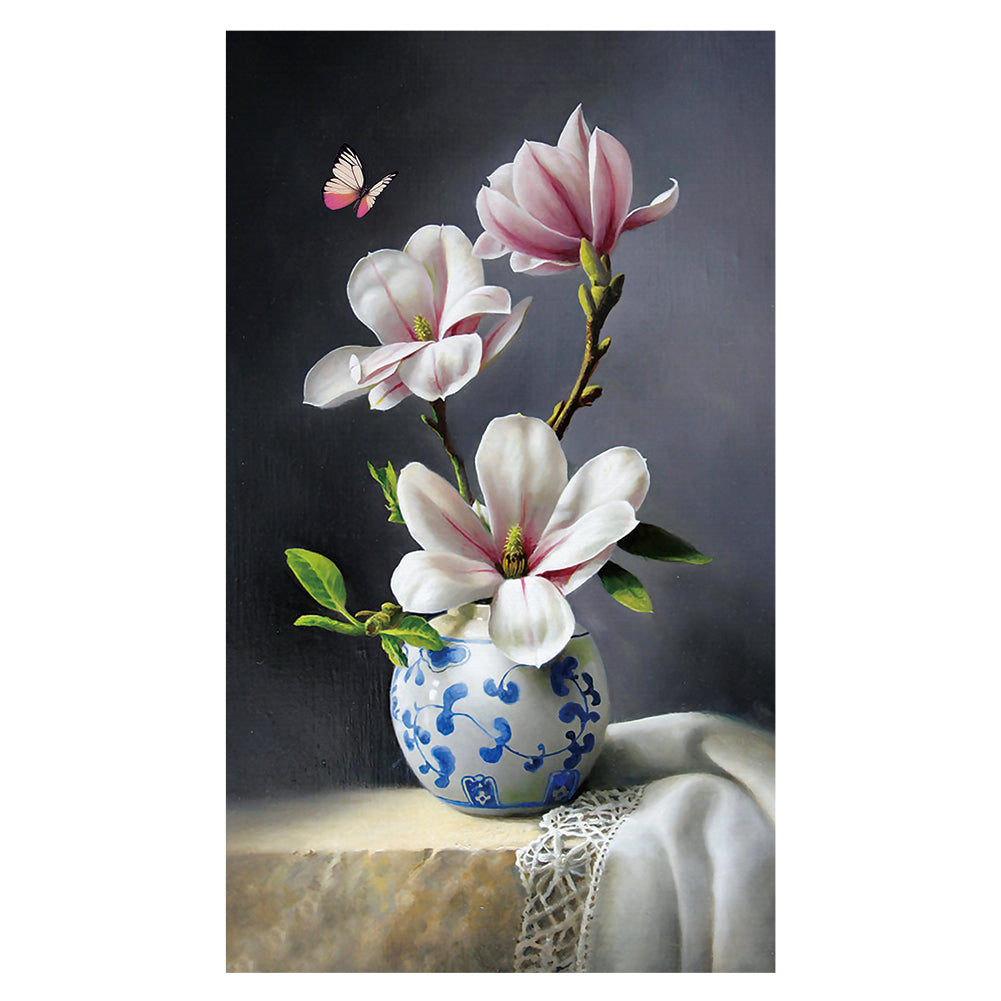 Magnolia 11CT Stamped Cross Stitch Kit 51x77cm(canvas)