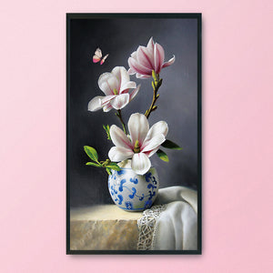 Magnolia 11CT Stamped Cross Stitch Kit 51x77cm(canvas)