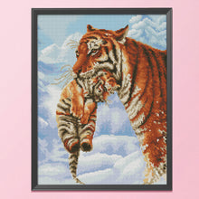 Load image into Gallery viewer, Animals 11CT Stamped Cross Stitch Kit 50x40cm(canvas)
