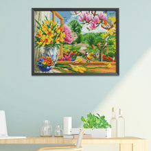 Load image into Gallery viewer, Happy Hour 11CT Stamped Cross Stitch Kit 50x40cm(canvas)
