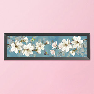 Magnolia 11CT Stamped Cross Stitch Kit 120x39cm(canvas)