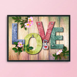 Colorful 14CT Stamped Cross Stitch Kit 46x36cm(canvas)