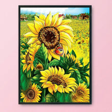 Load image into Gallery viewer, Sunflower 14CT Stamped Cross Stitch Kit 46x36cm(canvas)
