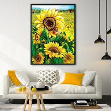 Load image into Gallery viewer, Sunflower 14CT Stamped Cross Stitch Kit 46x36cm(canvas)
