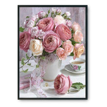 Load image into Gallery viewer, Rose 14CT Stamped Cross Stitch Kit 46x36cm(canvas)
