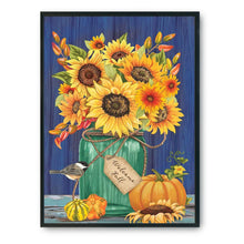 Load image into Gallery viewer, Sunflower 14CT Stamped Cross Stitch Kit 46x36cm(canvas)
