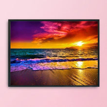 Load image into Gallery viewer, Beach Spray 11CT Stamped Cross Stitch Kit 36x46cm(canvas)
