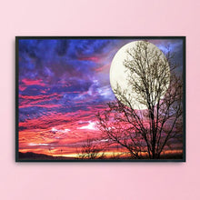 Load image into Gallery viewer, Moon 11CT Stamped Cross Stitch Kit 36x46cm(canvas)
