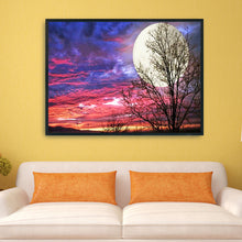 Load image into Gallery viewer, Moon 11CT Stamped Cross Stitch Kit 36x46cm(canvas)
