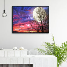 Load image into Gallery viewer, Moon 11CT Stamped Cross Stitch Kit 36x46cm(canvas)
