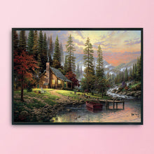 Load image into Gallery viewer, Quiet River 11CT Stamped Cross Stitch Kit 36x46cm(canvas)
