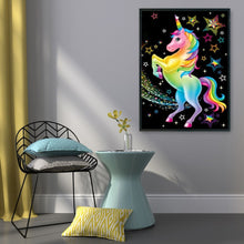 Load image into Gallery viewer, Unicorn 14CT Stamped Cross Stitch Kit 46x36cm(canvas)
