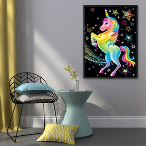 Unicorn 14CT Stamped Cross Stitch Kit 46x36cm(canvas)