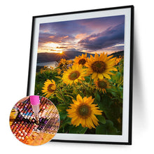 Load image into Gallery viewer, Sunflower 30x40cm(canvas) Full Round Drill Diamond Painting
