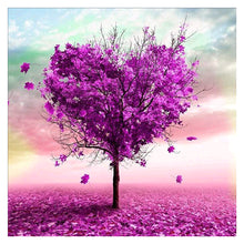 Load image into Gallery viewer, Love Tree 11CT Stamped Cross Stitch Kit 40x40cm(canvas)
