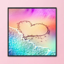 Load image into Gallery viewer, Sea Love 11CT Stamped Cross Stitch Kit 40x40cm(canvas)
