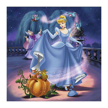 Load image into Gallery viewer, Princess 11CT Stamped Cross Stitch Kit 50x50cm(canvas)
