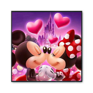 Mickey Mouse 11CT Stamped Cross Stitch Kit 50x50cm(canvas)