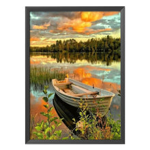 Load image into Gallery viewer, Boat 11CT Stamped Cross Stitch Kit 40x50cm(canvas)
