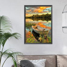 Load image into Gallery viewer, Boat 11CT Stamped Cross Stitch Kit 40x50cm(canvas)
