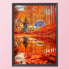 Load image into Gallery viewer, Autumn 11CT Stamped Cross Stitch Kit 40x50cm(canvas)
