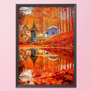 Autumn 11CT Stamped Cross Stitch Kit 40x50cm(canvas)