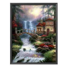 Load image into Gallery viewer, Waterfall 11CT Stamped Cross Stitch Kit 40x50cm(canvas)
