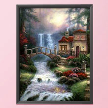 Load image into Gallery viewer, Waterfall 11CT Stamped Cross Stitch Kit 40x50cm(canvas)
