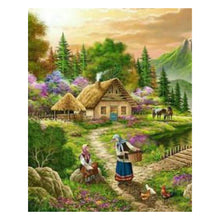 Load image into Gallery viewer, Women 11CT Stamped Cross Stitch Kit 40x50cm(canvas)
