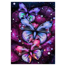 Load image into Gallery viewer, Butterfly 11CT Stamped Cross Stitch Kit 40x50cm(canvas)
