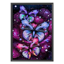 Load image into Gallery viewer, Butterfly 11CT Stamped Cross Stitch Kit 40x50cm(canvas)
