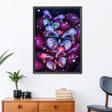 Load image into Gallery viewer, Butterfly 11CT Stamped Cross Stitch Kit 40x50cm(canvas)
