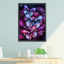 Load image into Gallery viewer, Butterfly 11CT Stamped Cross Stitch Kit 40x50cm(canvas)
