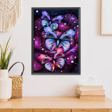 Load image into Gallery viewer, Butterfly 11CT Stamped Cross Stitch Kit 40x50cm(canvas)
