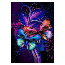 Load image into Gallery viewer, Butterfly 11CT Stamped Cross Stitch Kit 40x50cm(canvas)
